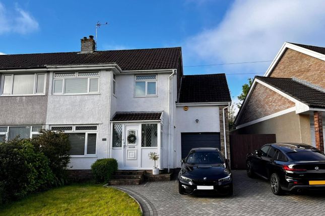 Thumbnail Semi-detached house for sale in Dochdwy Road, Llandough, Penarth