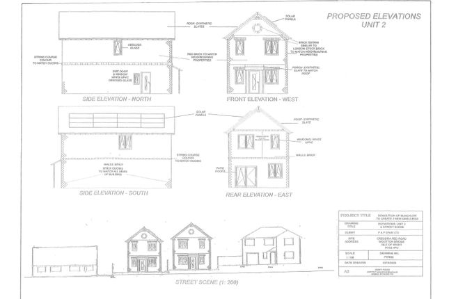 Thumbnail Land for sale in Red Road, Wootton Bridge, Ryde