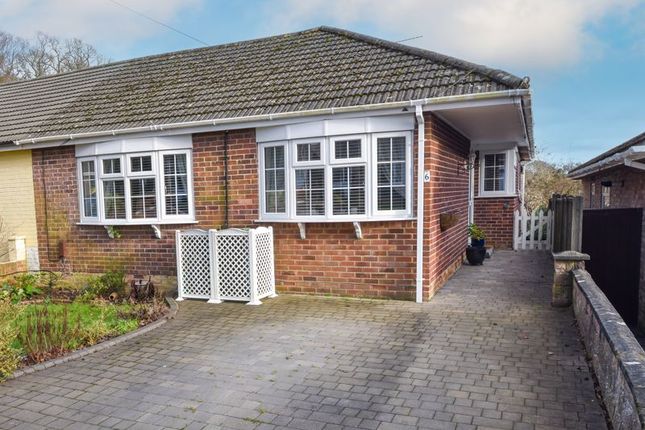Thumbnail Semi-detached bungalow for sale in Shakespeare Gardens, Cowplain, Waterlooville