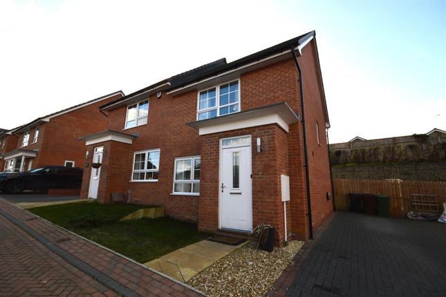 Thumbnail Semi-detached house for sale in Bevin Crescent, Micklefield, Leeds