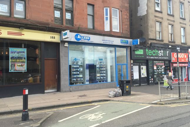 Retail premises to let in Cambridge Street, Glasgow