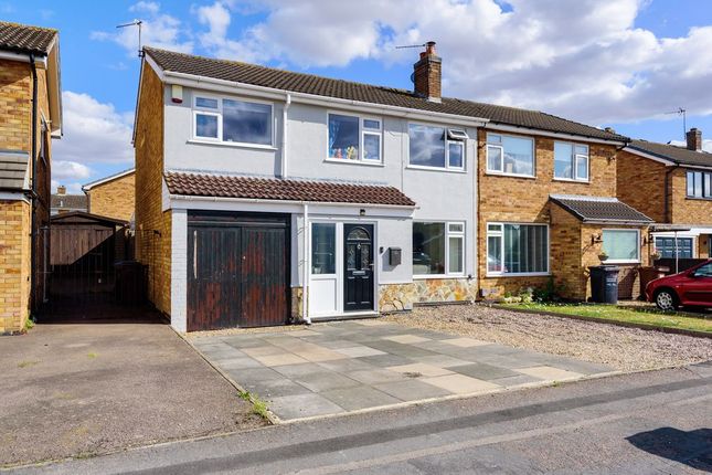 Thumbnail Semi-detached house for sale in Parkstone Road, Syston, Leicester