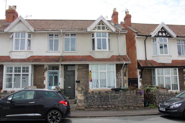 Thumbnail End terrace house for sale in New Church Road, Uphill, Weston-Super-Mare