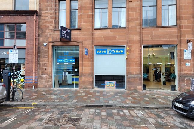 Retail premises to let in 12 Wilson Street, Glasgow