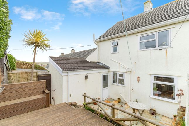 Semi-detached house for sale in Fuller Road, Perranporth, Cornwall
