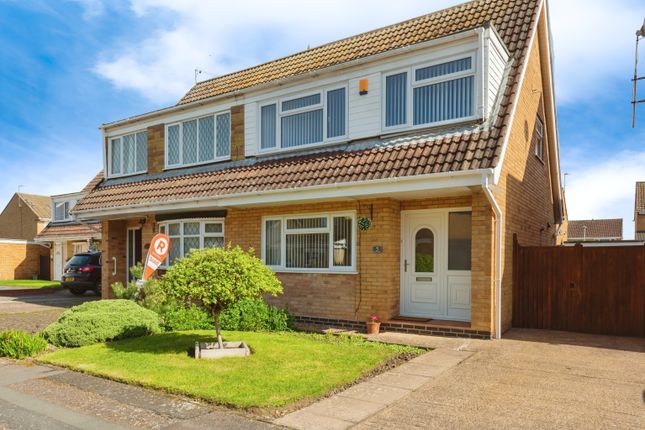 Thumbnail Semi-detached house for sale in Watts Close, Leicester, Leicestershire