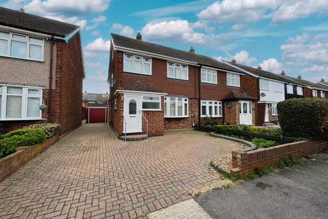 Thumbnail Semi-detached house for sale in Balstonia Drive, Corringham, Stanford-Le-Hope