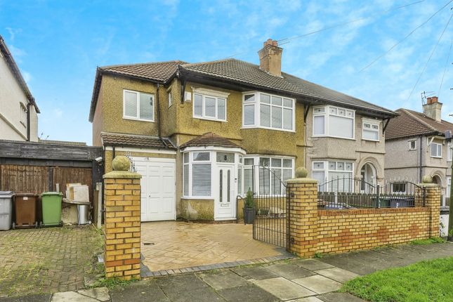 Semi-detached house for sale in Larchwood Drive, Bebington, Wirral