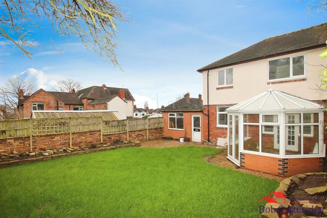 Semi-detached house for sale in Curzon Street, Basford, Newcastle