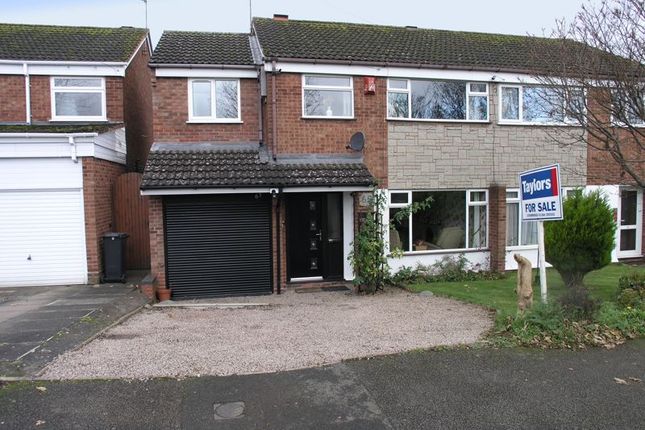 Thumbnail Semi-detached house for sale in Stourbridge, Wordsley, Crystal Avenue