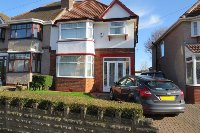 Thumbnail Semi-detached house for sale in Flaxley Road, Stechford, Birmingham