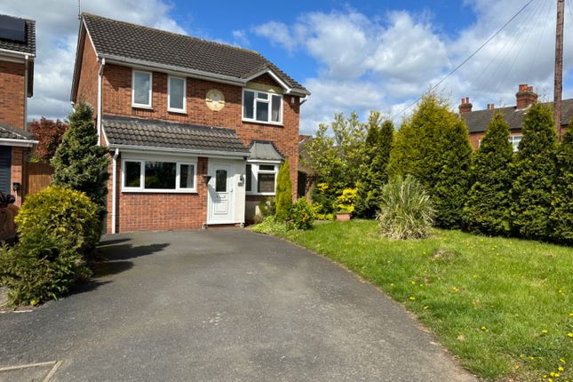 Thumbnail Detached house for sale in Snipe Close, Hugglescote, Coalville, Leicestershire