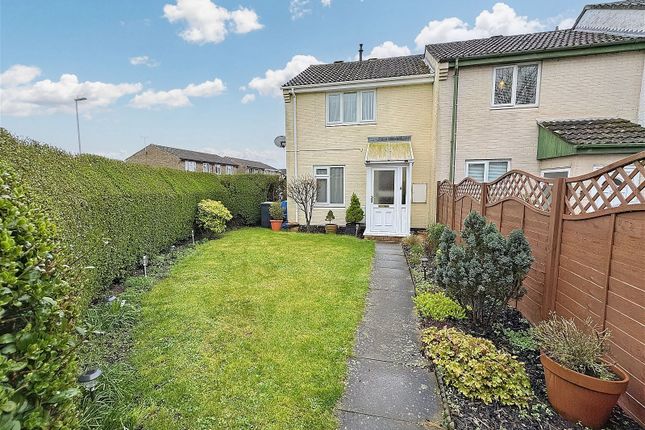 Thumbnail End terrace house for sale in Northfield Park, Soham, Ely