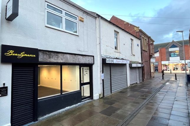Retail premises to let in 6 Parsons Street, Blyth, Northumberland