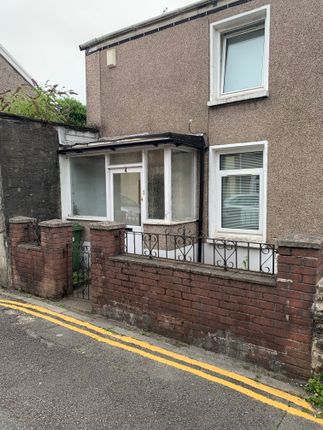 Thumbnail End terrace house to rent in Saron Street, Pontypridd