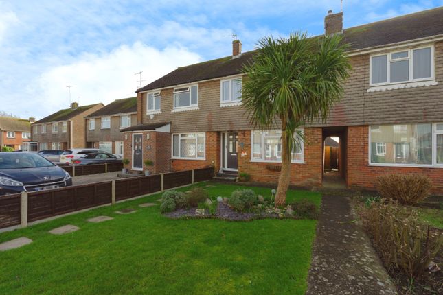 Terraced house for sale in Cedar Close, Worthing, West Sussex