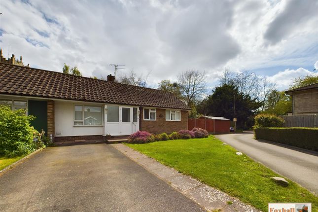 Thumbnail Semi-detached bungalow for sale in St. Andrews Church Close, Rushmere St. Andrew, Ipswich