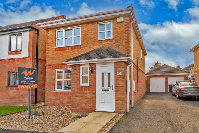 Thumbnail Detached house for sale in Stephenson Way, Hednesford, Cannock