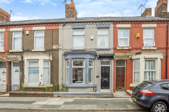 Terraced house to rent in Halsbury Road, Liverpool, Merseyside