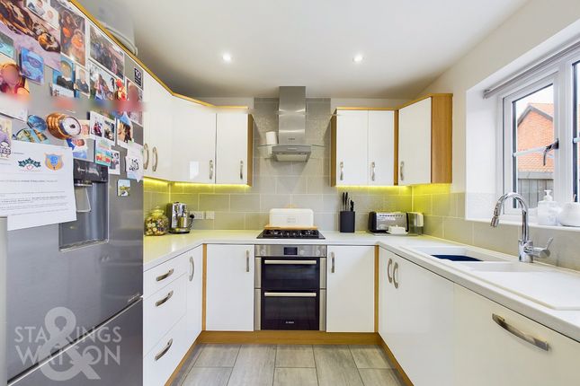 End terrace house for sale in Potters Way, Poringland, Norwich