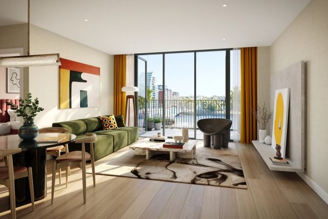 1-bed flat on 3.31 Hurlingham Waterfront, Carnwath Road, London, £679,995