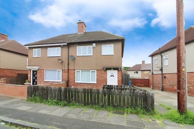 Semi-detached house for sale in Queens Gardens, Blyth