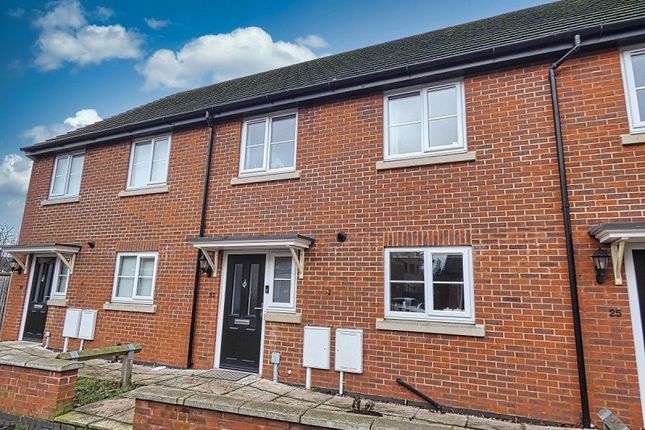Thumbnail Terraced house for sale in Harborough Way, Rushden, Northamptonshire.