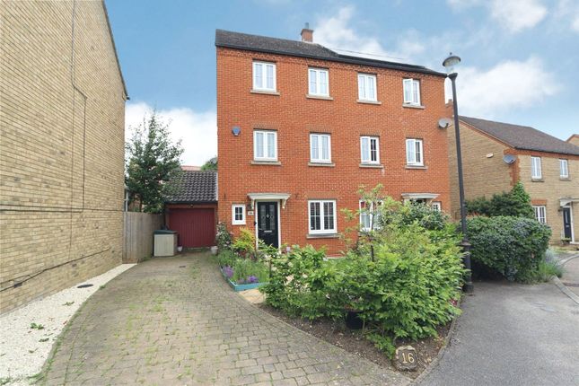 Thumbnail Semi-detached house for sale in Whittington Chase, Kingsmead, Milton Keynes, Buckinghamshire