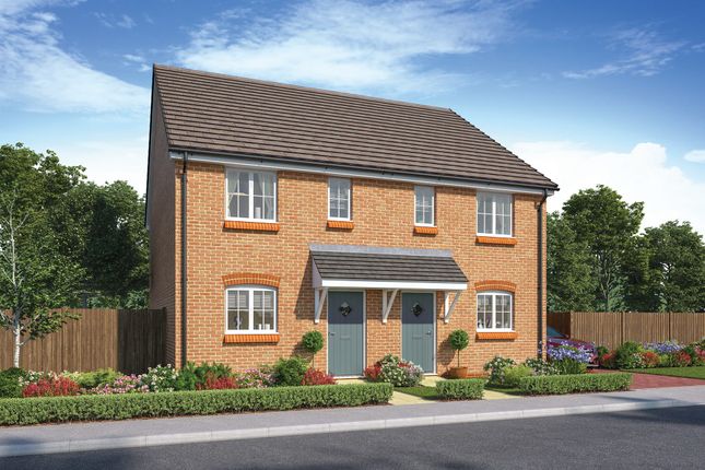 Thumbnail Semi-detached house for sale in "The Coiner" at Knight Park, Saffron Walden