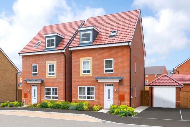 Thumbnail Detached house for sale in "Fircroft" at Somerset Avenue, Leicester
