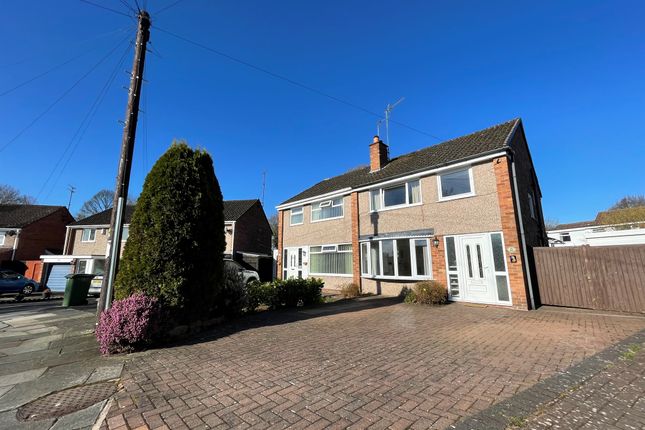 Thumbnail Semi-detached house for sale in Sunningdale Drive, Bromborough, Wirral
