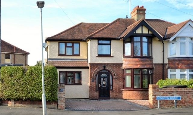 Thumbnail Semi-detached house to rent in Coniston Road, Longlevens, Gloucester