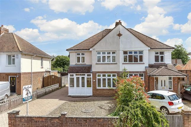 Thumbnail Semi-detached house for sale in Orchard Grove, Ditton, Aylesford, Kent