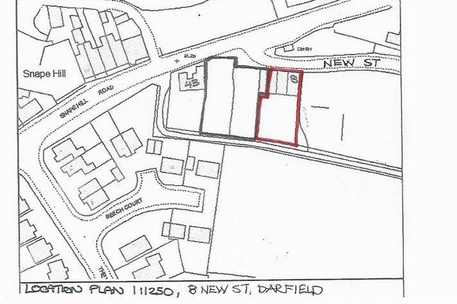 Land for sale in Snape Hill Road, Darfield, Barnsley