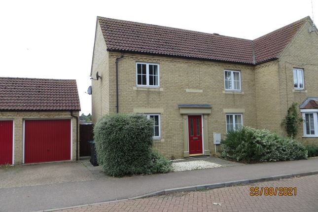 Semi-detached house to rent in Carey Close, Ely