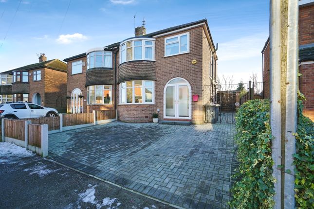 Thumbnail Semi-detached house for sale in Peel Green Road, Manchester