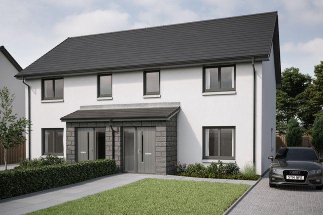 Thumbnail Semi-detached house for sale in Gadieburn Place, Inverurie