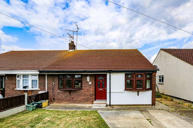 Thumbnail Semi-detached bungalow for sale in Birch Close, Canvey Island