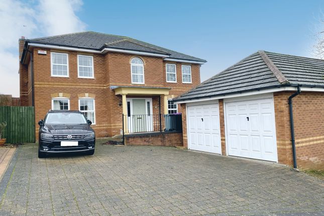 Detached house for sale in Lindisfarne Way, Grantham