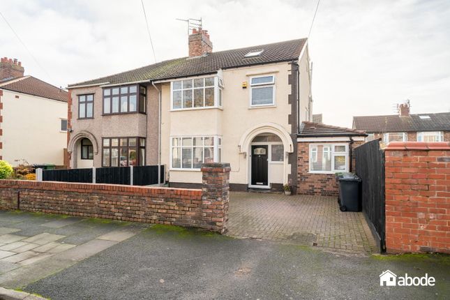Semi-detached house for sale in Grosvenor Avenue, Crosby, Liverpool L23