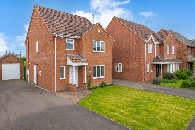 Thumbnail Detached house for sale in Orchard Close, Great Hale, Sleaford, Lincolnshire