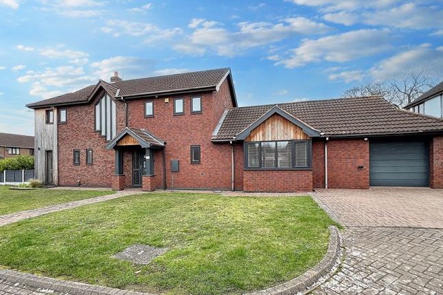 Thumbnail Detached house for sale in Nightingale Close, Scunthorpe