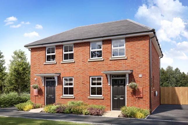 Thumbnail Semi-detached house for sale in "Wilford" at Bampton Drive, Cottam, Preston