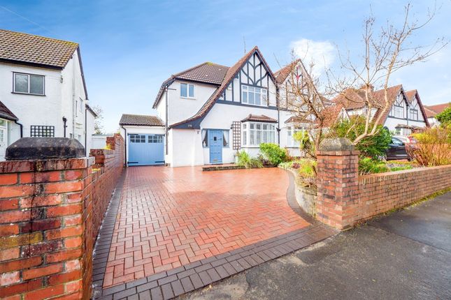 Thumbnail Semi-detached house for sale in Redlands Road, Penarth