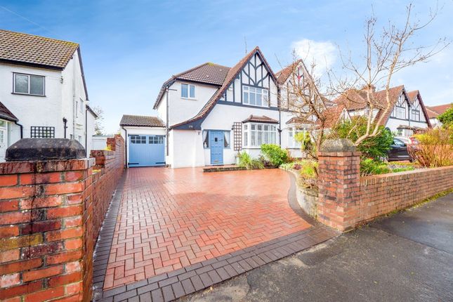 Semi-detached house for sale in Redlands Road, Penarth