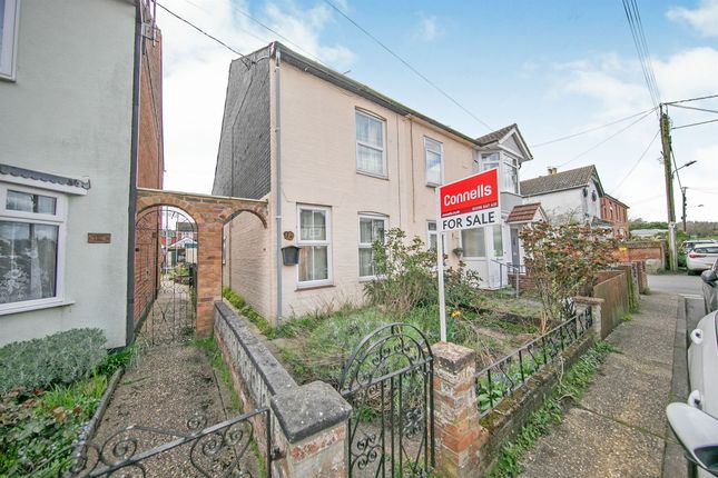 Semi-detached house for sale in Church Hill, Rowhedge, Colchester