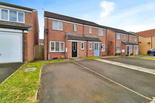 Semi-detached house for sale in Clearwell Place, Bedlington