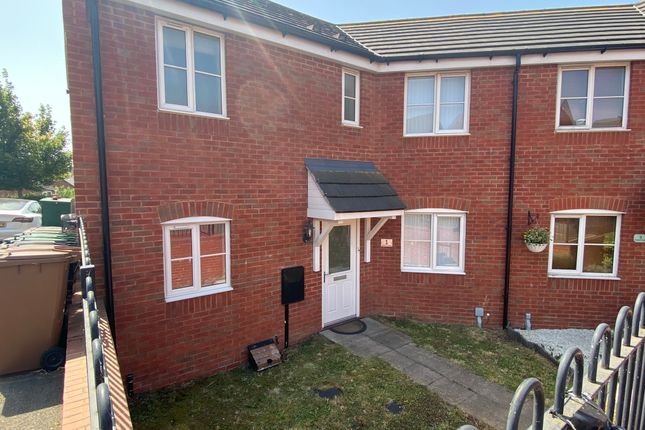 Terraced house for sale in Calwich Close, Woodville, Swadlincote