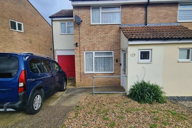 Thumbnail Semi-detached house for sale in Steggall Close, Needham Market, Ipswich