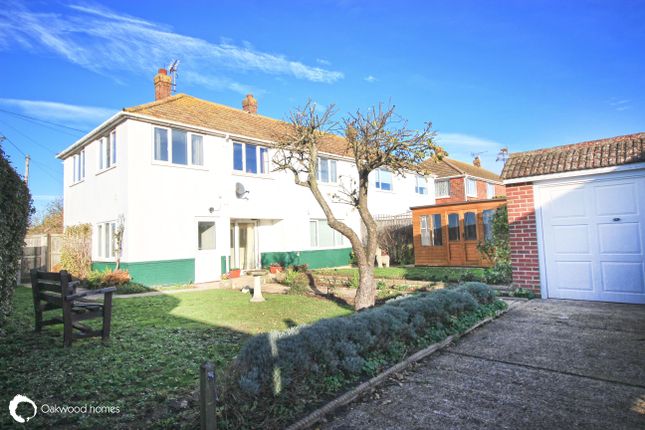 Thumbnail Semi-detached house for sale in The Warren Drive, Westgate-On-Sea
